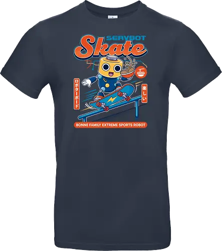 SERVBOT Skate - anime, manga, kawaii, japan, otaku, geek, nerd, retro, gaming, popculture, japanstyle, vaporwave, streetwear, gamer, cosplay - Standard T-Shirt