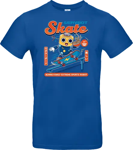 SERVBOT Skate - anime, manga, kawaii, japan, otaku, geek, nerd, retro, gaming, popculture, japanstyle, vaporwave, streetwear, gamer, cosplay - Standard T-Shirt