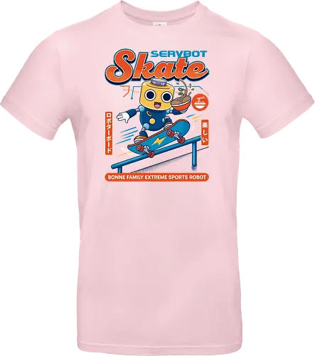 SERVBOT Skate - anime, manga, kawaii, japan, otaku, geek, nerd, retro, gaming, popculture, japanstyle, vaporwave, streetwear, gamer, cosplay - Standard T-Shirt