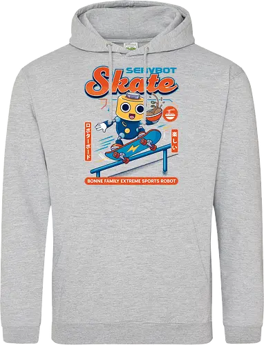SERVBOT Skate - anime, manga, kawaii, japan, otaku, geek, nerd, retro, gaming, popculture, japanstyle, vaporwave, streetwear, gamer, cosplay - Standard Hoodie