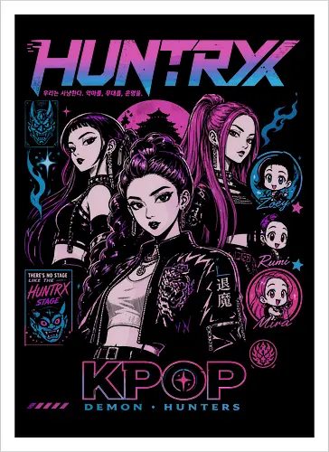 HUNTRX korean music demon hunter