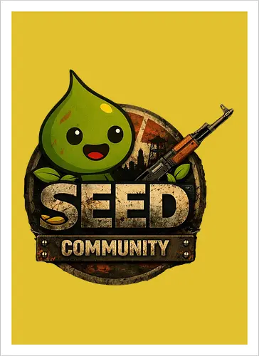 Seed - Community Logo - Kunstdruck