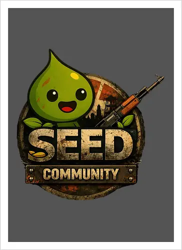 Seed - Community Logo - Kunstdruck