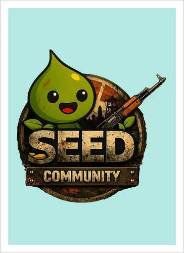 Seed - Community Logo - Kunstdruck
