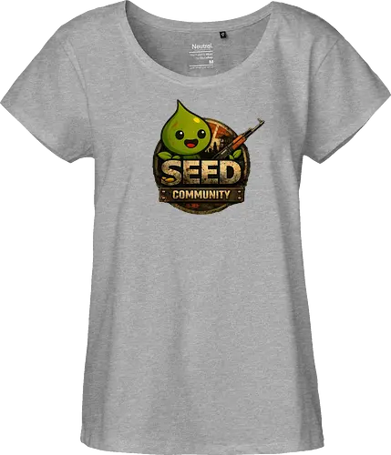 Seed - Community Logo - Fairtrade Girl Shirt