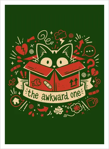 The Awkward One - Introverted Cat