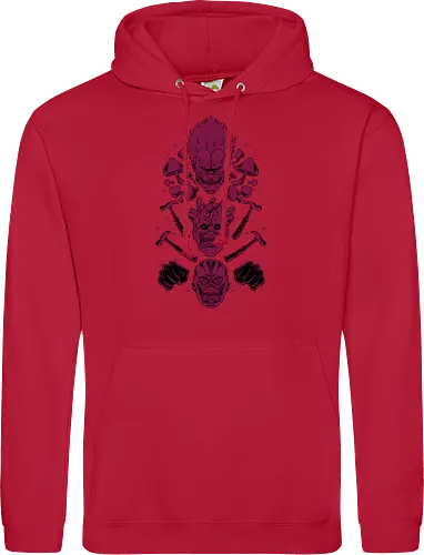 the wizard gang  - wizard, witch, magician, mushroom, fungi, dorohedoro, anime, manga, streetwear - Standard Hoodie