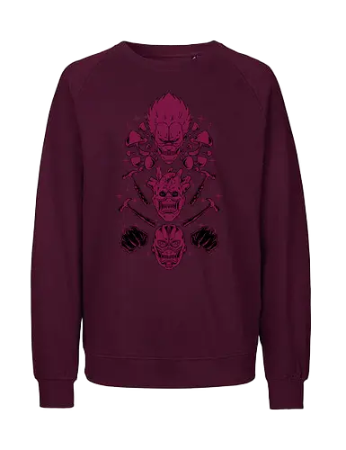 the wizard gang  - wizard, witch, magician, mushroom, fungi, dorohedoro, anime, manga, streetwear - Fairtrade Sweatshirt