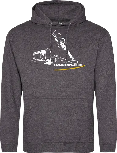 Bananenflanke Stadionshirt - Motiv weiß