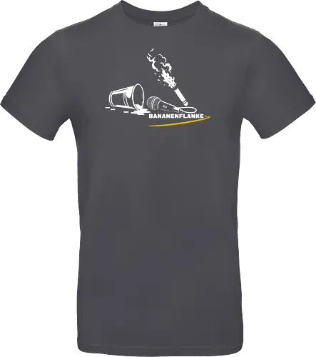 Bananenflanke Stadionshirt - Motiv weiß - Standard T-Shirt