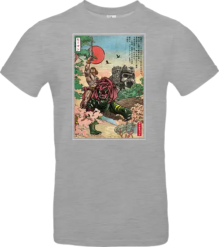 Prince of Eternia in Japan  - retro, battle cat, japanese art, fantasy movies, he, man, masters, universe - Standard T-Shirt