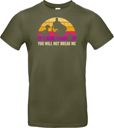 You will not break me vintage - dungeon crawler carl, cat, novel, books, retro, vintage, princess donut, fantasy - Standard T-Shirt