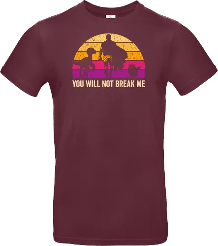 You will not break me vintage - dungeon crawler carl, cat, novel, books, retro, vintage, princess donut, fantasy - Standard T-Shirt