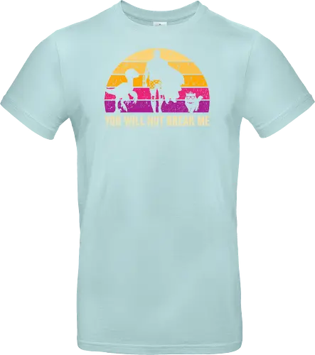 You will not break me vintage - dungeon crawler carl, cat, novel, books, retro, vintage, princess donut, fantasy - Standard T-Shirt