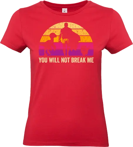 You will not break me vintage - dungeon crawler carl, cat, novel, books, retro, vintage, princess donut, fantasy - Standard T-Shirt (Frauen)