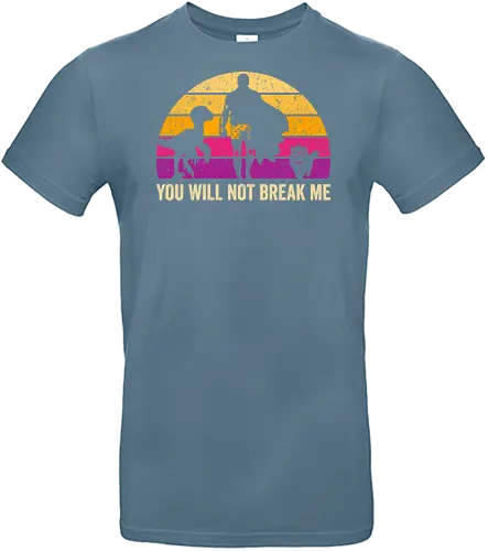 You will not break me vintage - dungeon crawler carl, cat, novel, books, retro, vintage, princess donut, fantasy - Standard T-Shirt