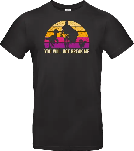 You will not break me vintage - dungeon crawler carl, cat, novel, books, retro, vintage, princess donut, fantasy - Standard T-Shirt