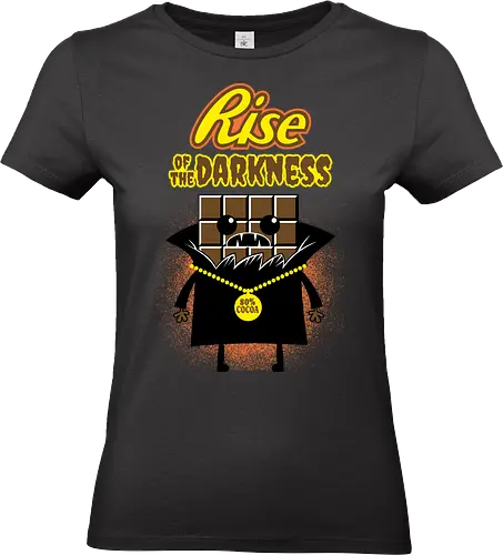 Rise of the darkness - Dark chocolate, Chocolate, Sweet - Standard T-Shirt (Frauen)