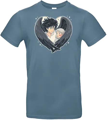 Winged Romance: The Wizard's Heart - Standard T-Shirt