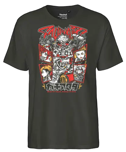 Gachiakuta Rudo Unleashed - gachiakuta, rudo surebrec, manga anime, dark fantasy, battle shonen, anime artwork, dystopian world, manga character - Fairtrade T-Shirt