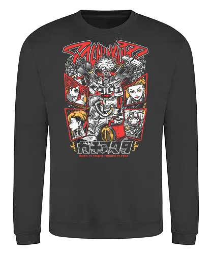 Gachiakuta Rudo Unleashed - gachiakuta, rudo surebrec, manga anime, dark fantasy, battle shonen, anime artwork, dystopian world, manga character - Sweatshirt