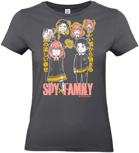 Anya And Damian Academy - anya damian, anya forger, damian desmond, spy x family, eden academy, anime duo, manga art, cute anime - Standard T-Shirt (Frauen)