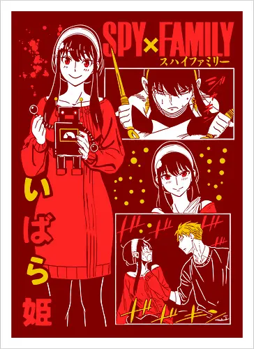 Yor Forger Ibarahime Red Dress