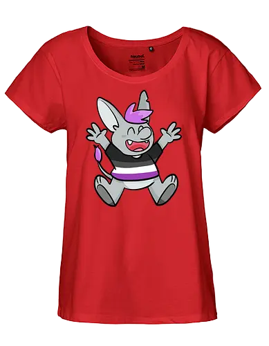 Ace Goblin - Ace, Queer, Goblin, LGBTQIA - Fairtrade Girl Shirt