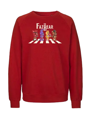 The Fazbear - fnaf, Five Nights at Freddys, Freddy, animatronic, chica, games, horror, movie, cute, abbey road, foxy - Fairtrade Sweatshirt