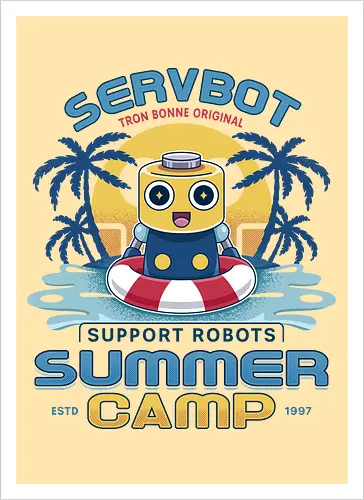 Servbot Summer Camp Vintage
