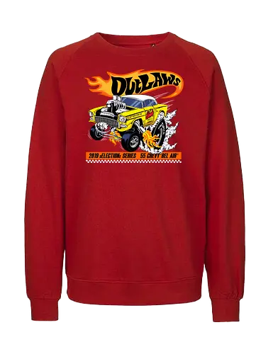yellow speed  - wheels, vintagecar, carshow, classiccar, musclecar, authentic, otomotive, racing, speed - Fairtrade Sweatshirt
