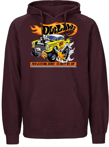 yellow speed  - wheels, vintagecar, carshow, classiccar, musclecar, authentic, otomotive, racing, speed - Fairtrade Hoodie