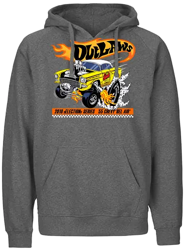 yellow speed  - wheels, vintagecar, carshow, classiccar, musclecar, authentic, otomotive, racing, speed - Fairtrade Hoodie