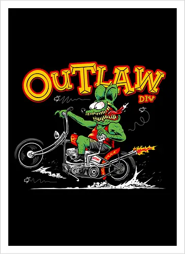 monster riding chopper