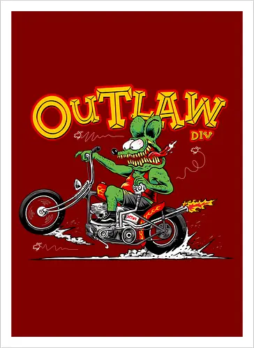 monster riding chopper