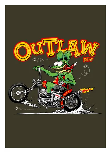 monster riding chopper