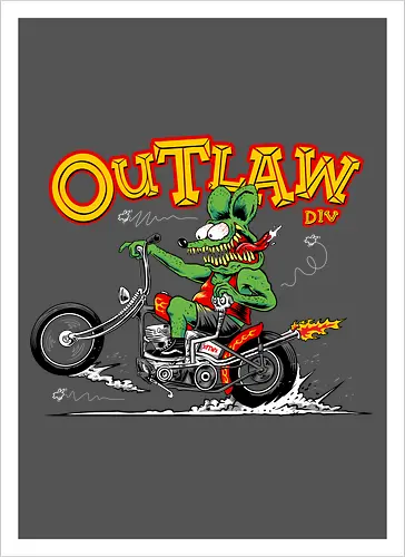 monster riding chopper