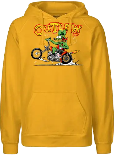 monster riding chopper - wheels, riding, rideforlive, rideordie, monster, ratfink, authentic, otomotive, racing, speed - Fairtrade Hoodie