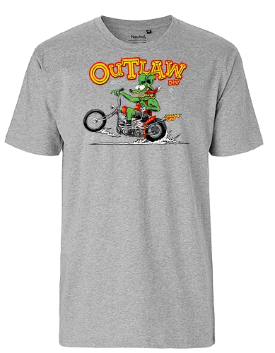 monster riding chopper - wheels, riding, rideforlive, rideordie, monster, ratfink, authentic, otomotive, racing, speed - Fairtrade T-Shirt