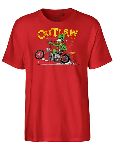 monster riding chopper - wheels, riding, rideforlive, rideordie, monster, ratfink, authentic, otomotive, racing, speed - Fairtrade T-Shirt