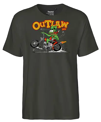 monster riding chopper - wheels, riding, rideforlive, rideordie, monster, ratfink, authentic, otomotive, racing, speed - Fairtrade T-Shirt