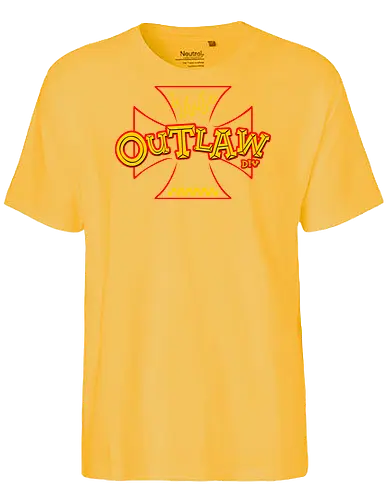 the outlaw - wheels, riding, rideforlive, rideordie, monster, ratfink, authentic, otomotive, racing, speed - Fairtrade T-Shirt