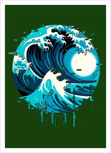 broken wave 