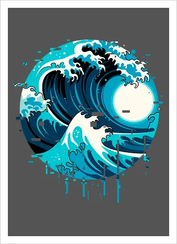 broken wave 