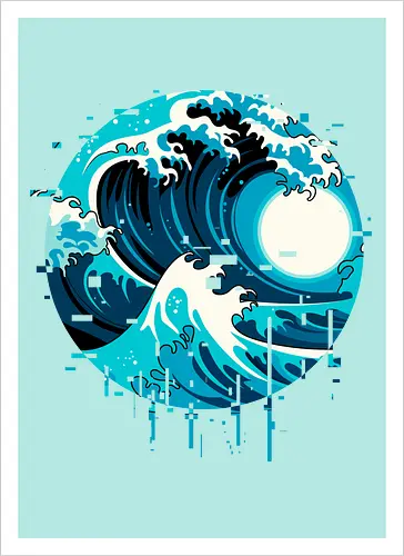 broken wave 