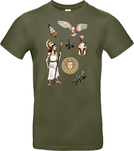 Göttin Athene - Standard T-Shirt