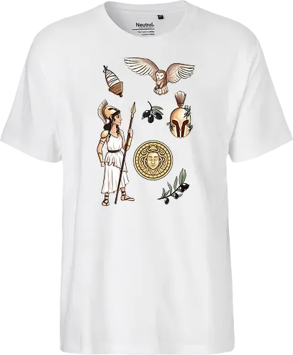 Göttin Athene - Fairtrade T-Shirt