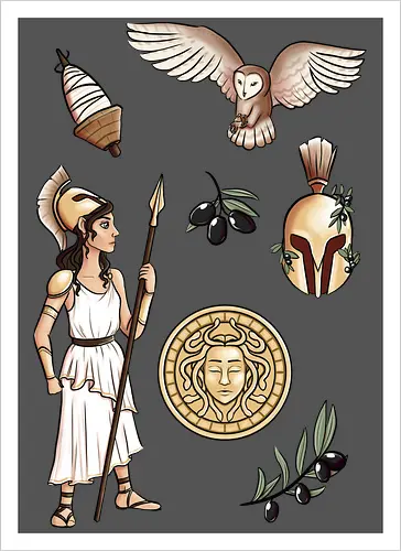Göttin Athene