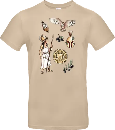Göttin Athene - Standard T-Shirt