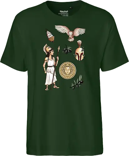 Göttin Athene - Fairtrade T-Shirt